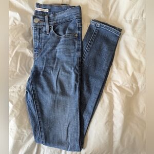 Levi's 311 Shaping Skinny Jeans Size 24 Medium Blue
